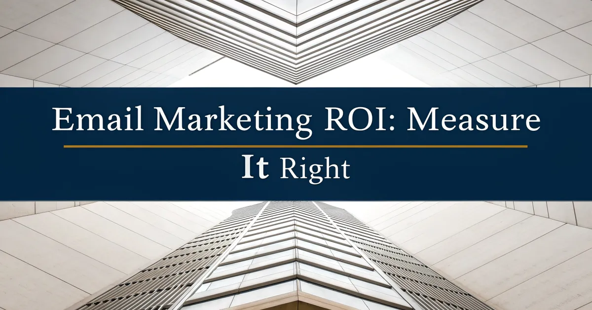 Email Marketing ROI: Measure It Right